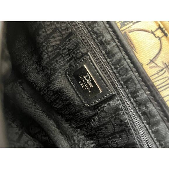 Vintage Dior Paris 50’s saddle bag - Picture 2 of 13